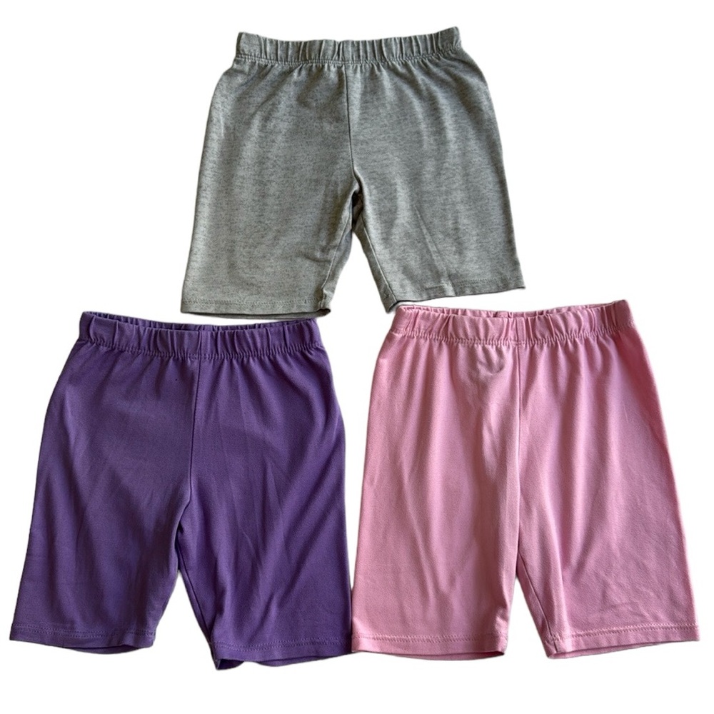 Dreamstar Girls' 3-Pack Shorty Shorts - 5-6